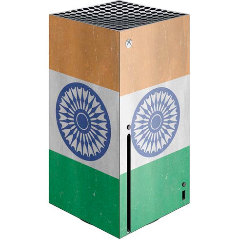 India Flag Distressed Xbox Series X Skins